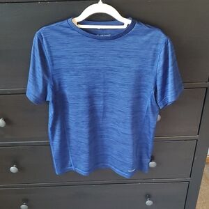 Tek Gear Men's Heathered Blue Short Sleeve Tee
